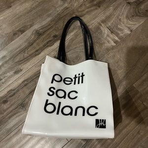 Joseph Ribkoff Little White Bag Tote Handbag